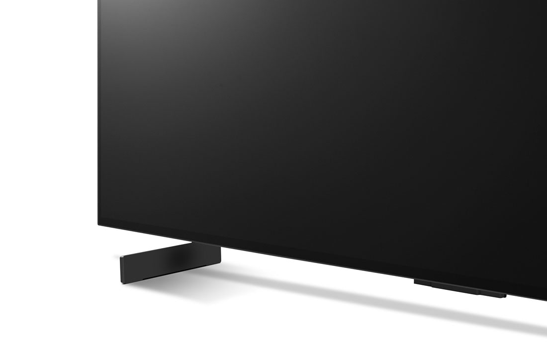 LG OLED evo C3 42-инчов 4K смарт телевизор от 2023 г, Близък план на основата., OLED42C32LA, thumbnail 9