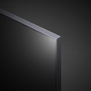 LG QNED 75'' QNED91 MiniLED 4K TV, Близък план на горния ръб, 75QNED913QE, thumbnail 5