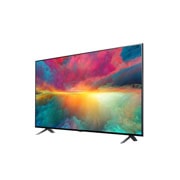 LG QNED 55 75-инчов 4K смарт телевизор от 2023 година, изглед отстрани под ъгъл 30 градуса със запълващо изображение, 55QNED753RA, thumbnail 3