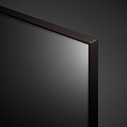 LG UHD UR76 86-инчов 4K смарт телевизор от 2023 г., изглед на ръба в близък план, 86UR76003LC, thumbnail 7