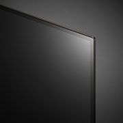 LG OLED evo AI C4 48-инчов 4K смарт телевизор 2024, Изглед в близък план, показващо горния ръб на телевизор OLED evo на LG, OLED C4, OLED48C41LA, thumbnail 10