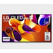 LG OLED evo AI G4 97-инчов 4K смарт телевизор 2024, FRONT VIEW, OLED97G42LW, thumbnail 1