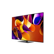 LG OLED evo AI G4 55-инчов 4K смарт телевизор 2024, Леко наклонен ляв страничен изглед на LG OLED evo TV, OLED G4, OLED55G43LS, thumbnail 2