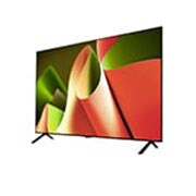 LG OLED AI B4 77-инчов 4K смарт телевизор 2024, Ляв страничен изглед на LG OLED TV, OLED B4, OLED77B42LA, thumbnail 3
