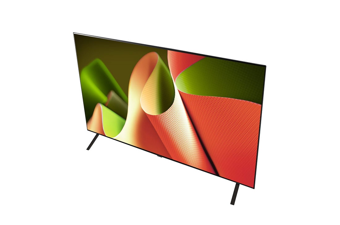 LG OLED AI B4 65-инчов 4K смарт телевизор 2024, Изглед под ъгъл отгоре на LG OLED TV, OLED B4, OLED65B42LA, thumbnail 8