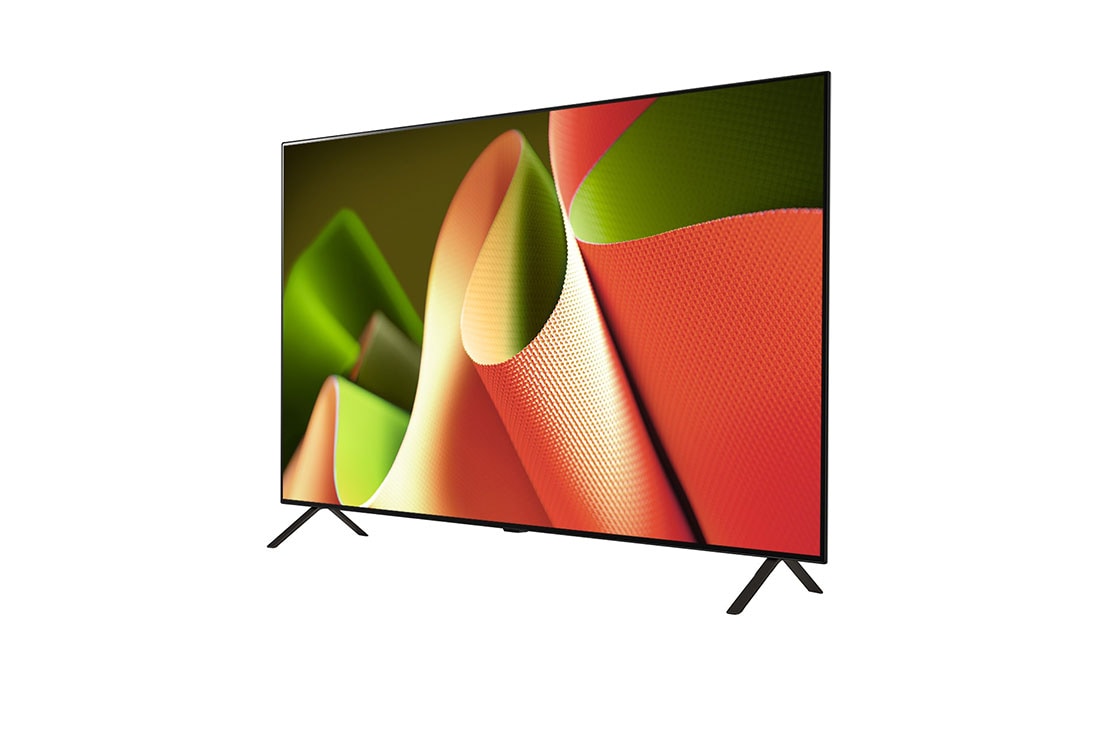 LG OLED AI B4 55-инчов 4K смарт телевизор 2024, Ляв страничен изглед на LG OLED TV, OLED B4, OLED55B42LA, thumbnail 3