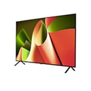 LG OLED AI B4 55-инчов 4K смарт телевизор 2024, Ляв страничен изглед на LG OLED TV, OLED B4, OLED55B42LA, thumbnail 3