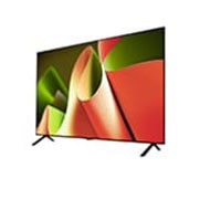 LG OLED AI B4 77-инчов 4K смарт телевизор 2024, Ляв страничен изглед на LG OLED TV, OLED B4, OLED77B43LA, thumbnail 3