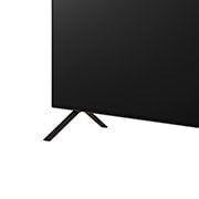 LG OLED AI B4 55-инчов 4K смарт телевизор 2024, Изображение в близък план на LG OLED TV, OLED B4 от основата, показващо стойка с две крачета, OLED55B43LA, thumbnail 7
