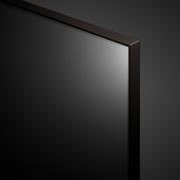 LG 75 инчов LG NanoCell AI NANO82 4K смарт TV 2024, Близък план на горния ръб на LG NanoCell TV, NANO82, 75NANO82T3B, thumbnail 5