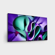 LG Първият в света True Wireless 83-инчов телевизор LG OLED evo AI M4 с 4K 144Hz видео и аудио трансфер , Заден изглед на LG OLED evo TV, OLED M4, OLED83M49LA, thumbnail 5