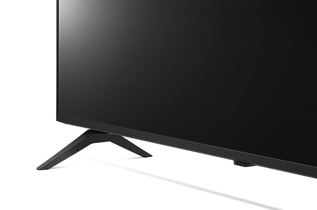 LG 43-инчов LG QNED77 4K смарт телевизор от 2023 година, close-up view of pole, 43QNED773RB, thumbnail 7