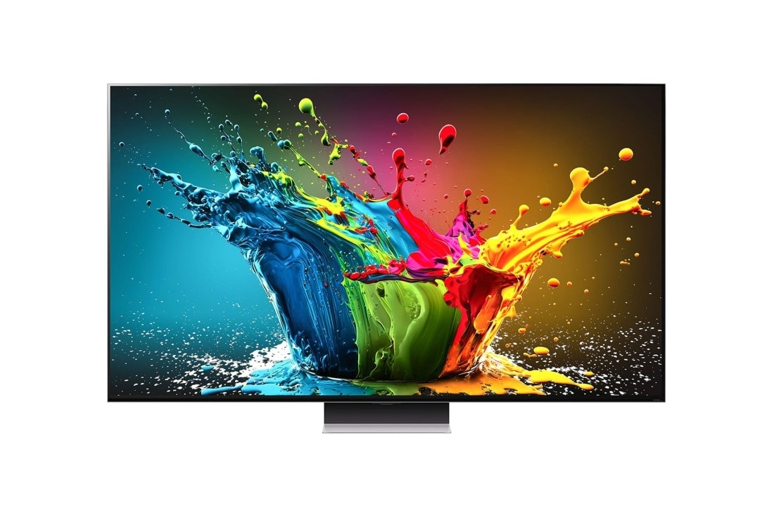 LG 86 инча LG QNED MiniLED AI QNED99 8K Смарт TV 2024, Изглед отпред на LG QNED TV, QNED100, 86QNED99T9B, thumbnail 2