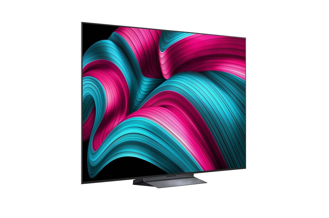 LG  83 инча LG OLED evo AI C5 4K Smart TV 2025, Заден изглед на LG OLED evo AI C5 4K Smart TV., OLED83C51LA, thumbnail 2