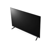 LG 43-инчов LG HD LR60 Smart TV AI 2024, Преден изглед на LG HD TV, LR60 с текст на  LG SMART TV AI и 2024 на екрана с двуполюсна стойка, 43LR60006LA, thumbnail 9
