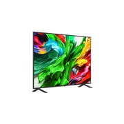 LG 75 инчов LG QNED evo AI QNED85 4K Smart TV 2025, Леко наклонен страничен изглед отдясно на LG QNED evo TV., 75QNED85A3C, thumbnail 2
