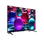 LG 55 инчов LG UHD AI UA73 4K Smart TV 2025, Леко наклонен страничен изглед отдясно на LG UHD TV., 55UA73003LA, thumbnail 2