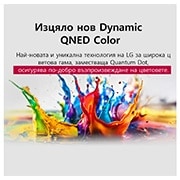 LG 43 инчов LG QNED evo AI QNED87 4K Smart TV 2025, All New Dynamic QNED Color, 43QNED87A3D, thumbnail 4