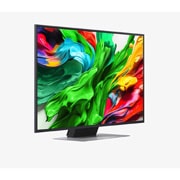 LG 50 инчов LG QNED evo AI QNED87 4K Smart TV 2025, Леко наклонен страничен изглед отдясно на LG QNED evo TV., 50QNED87A3D, thumbnail 2