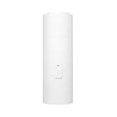 Предна гледка към термопомпения бойлер LG WH15ESF0.HA в бял цвят с дизайн за монтаж на стена.2