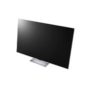 LG Въртяща се стойка, Въртяща се стойка с монтиран телевизор, гледан отгоре под ъгъл наляво.Въртяща се стойка с монтиран телевизор, гледан отпред., SQ-G2ST55, thumbnail 2