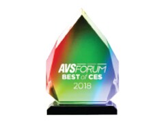 Награда AVS Forum Best of CES 2018 1