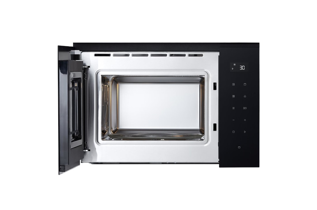 LG 25 л. микровълнова фурна за вграждане с грил, 900W, Микровълнова фурна за вграждане - MGBZ2593F, MGBZ2593F, thumbnail 2
