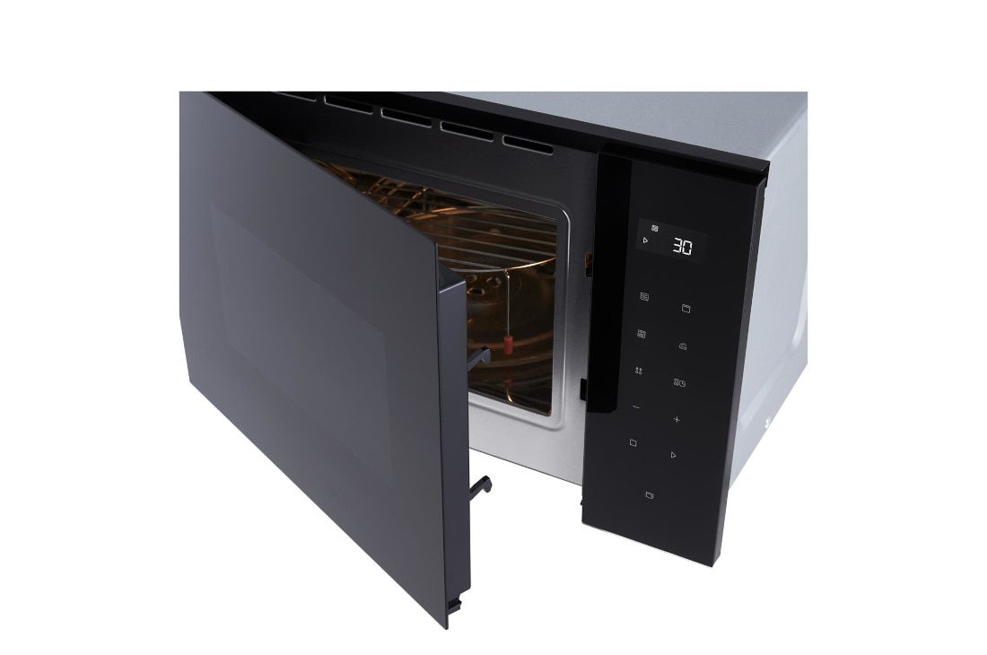 LG 25 л. микровълнова фурна за вграждане с грил, 900W, Микровълнова фурна за вграждане - MGBZ2593F, MGBZ2593F, thumbnail 6