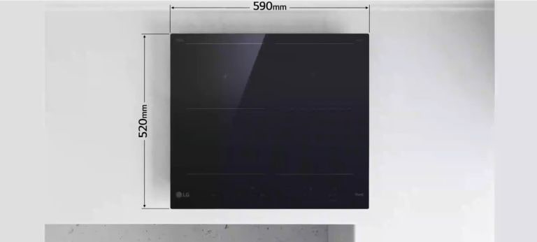 Това видео показва размерите на индукционния плот.