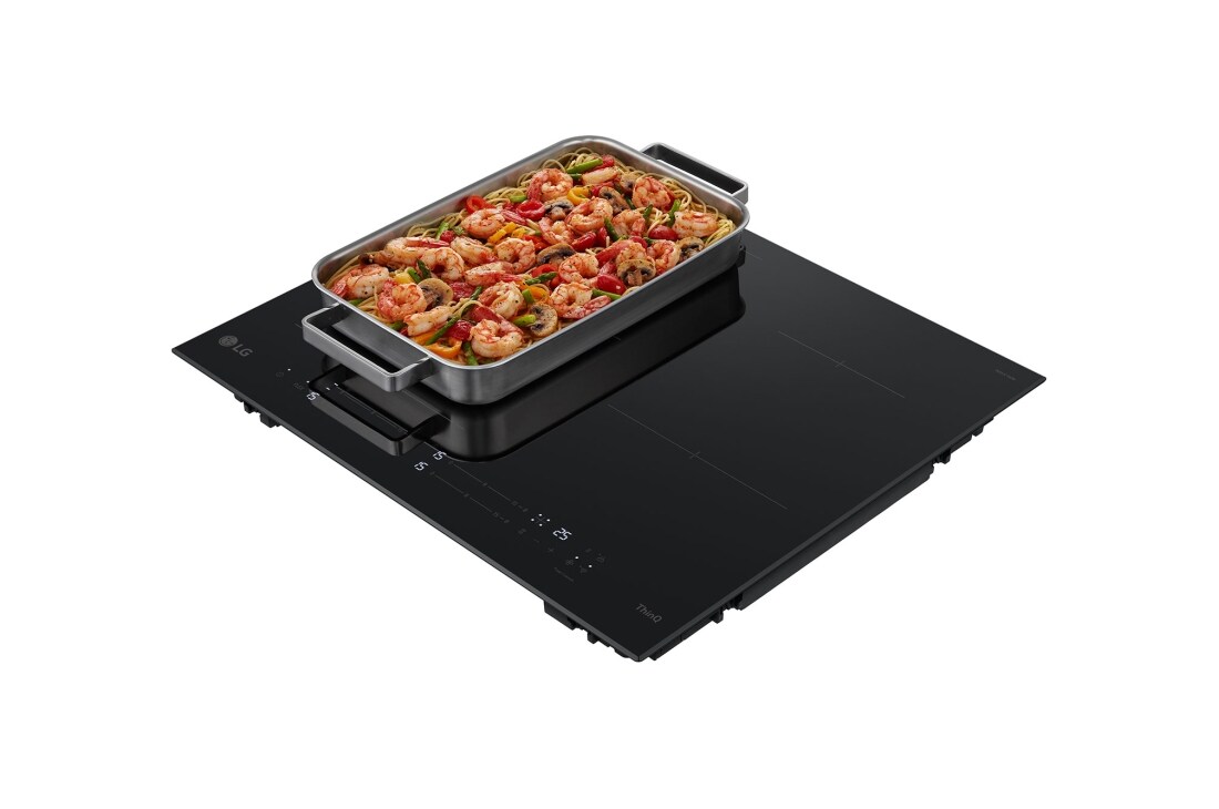 LG Индукционен плот за вграждане, функция Boost, режим Flex, Чекмедже с храна, CBIZ2435B, thumbnail 10