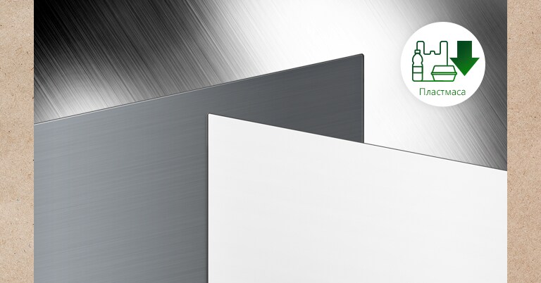 Снимка в близък план на задната страна на OLED C1, B1 и A1 с металния материал отстрани.