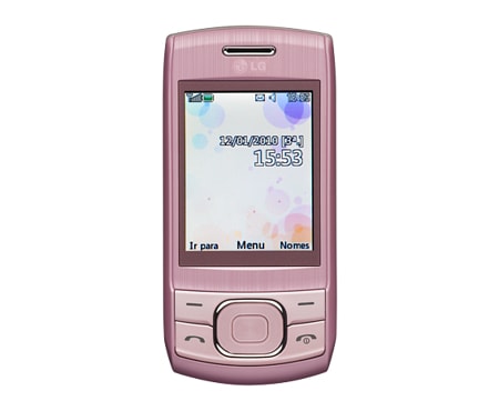 LG Telefone com rádio FM com gravador, MP3 Player e câmera de 1.3 Mega Pixels, GU230 - Rosa