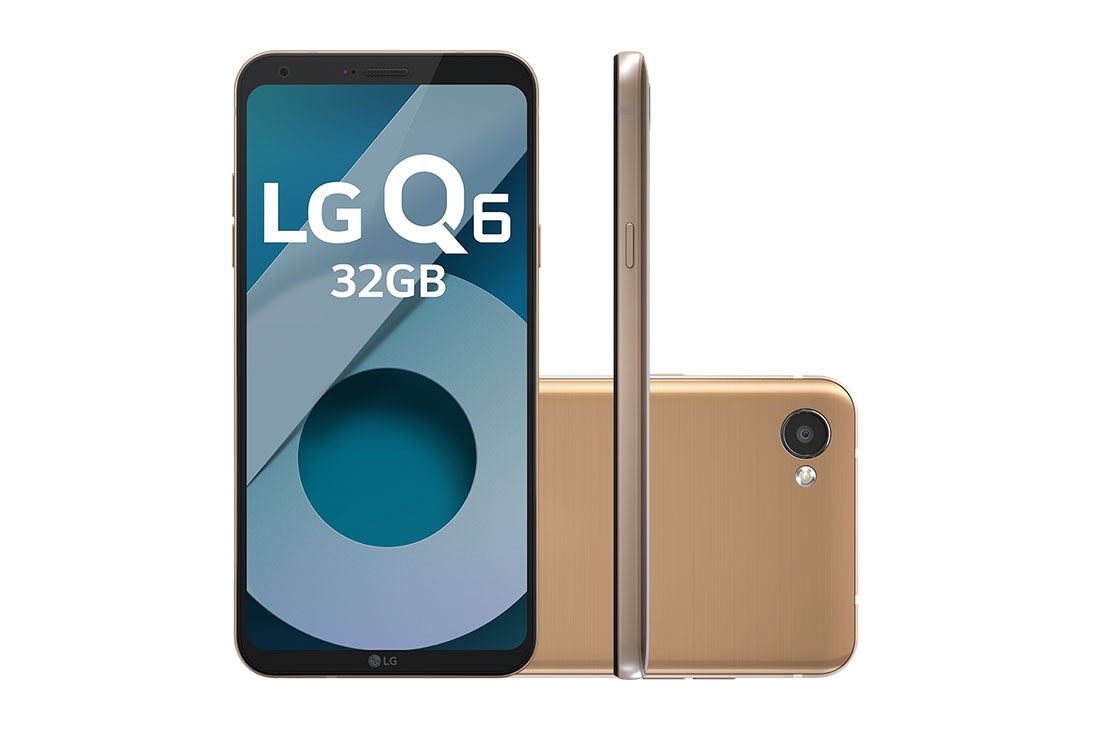 LG Smartphone LG Q6 Gold 32 GB de Memória interna e Câmera de 13MP, LGM700TV Q6 Rose Gold
