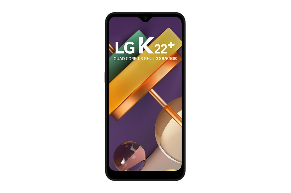 Smartphone LG K22+ Titan - Câmera Dupla (13MP + 2MP)