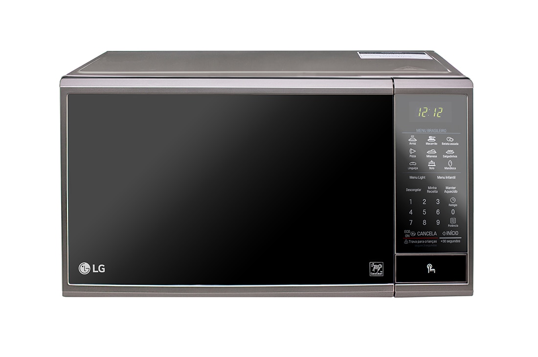 Edad adulta medias Turbina Forno Micro-ondas LG 30 litros Espelhado com EasyClean LG Brasil