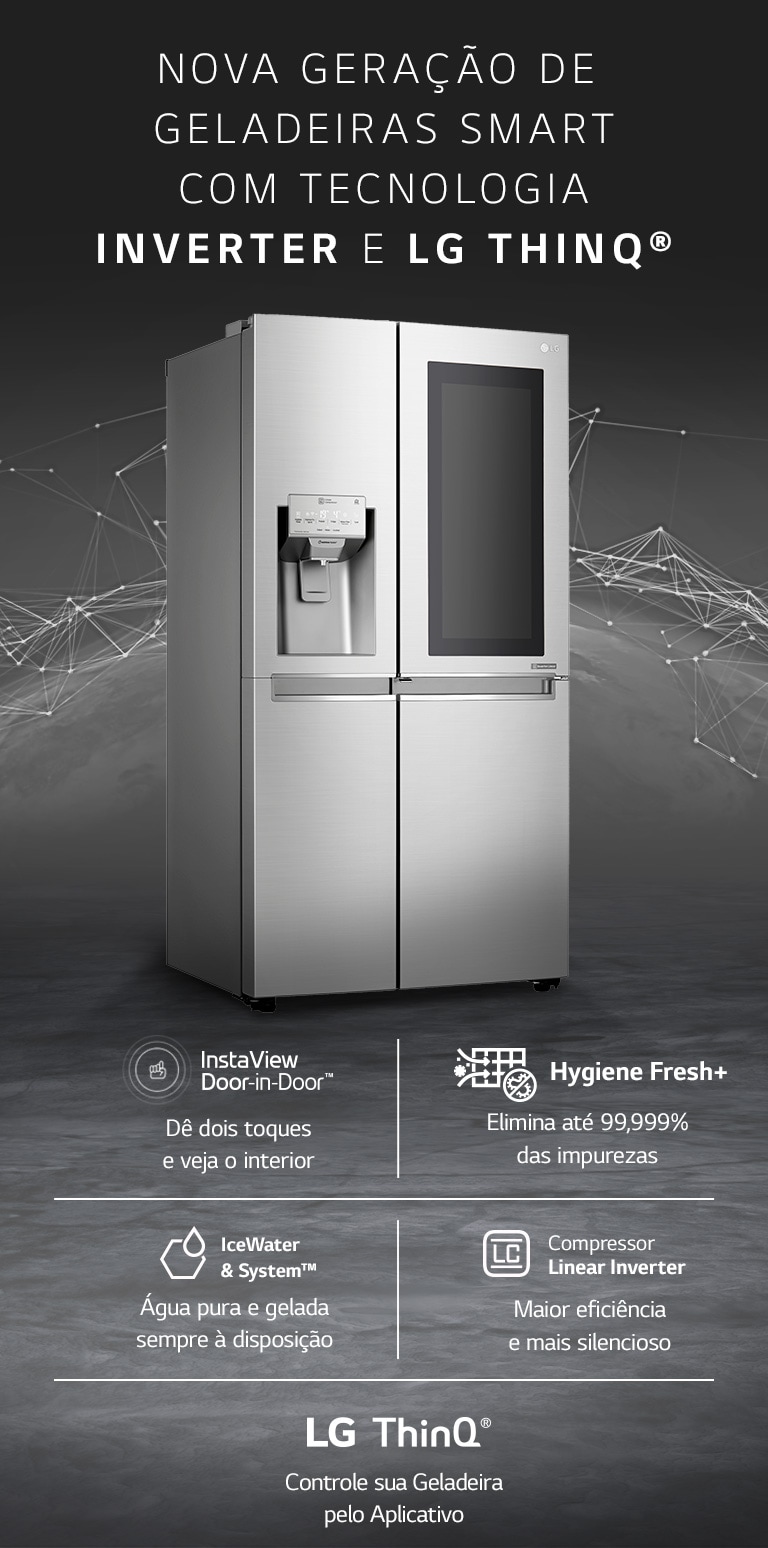 Nova geração de geladeiras Smart