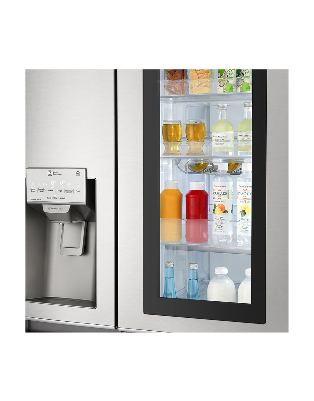 Geladeira LG Side by Side Instaview 601L LG Brasil