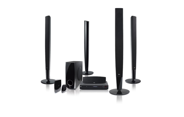LG Home Theater com sistema wireless e design surpreendente, HT503THW, thumbnail 2