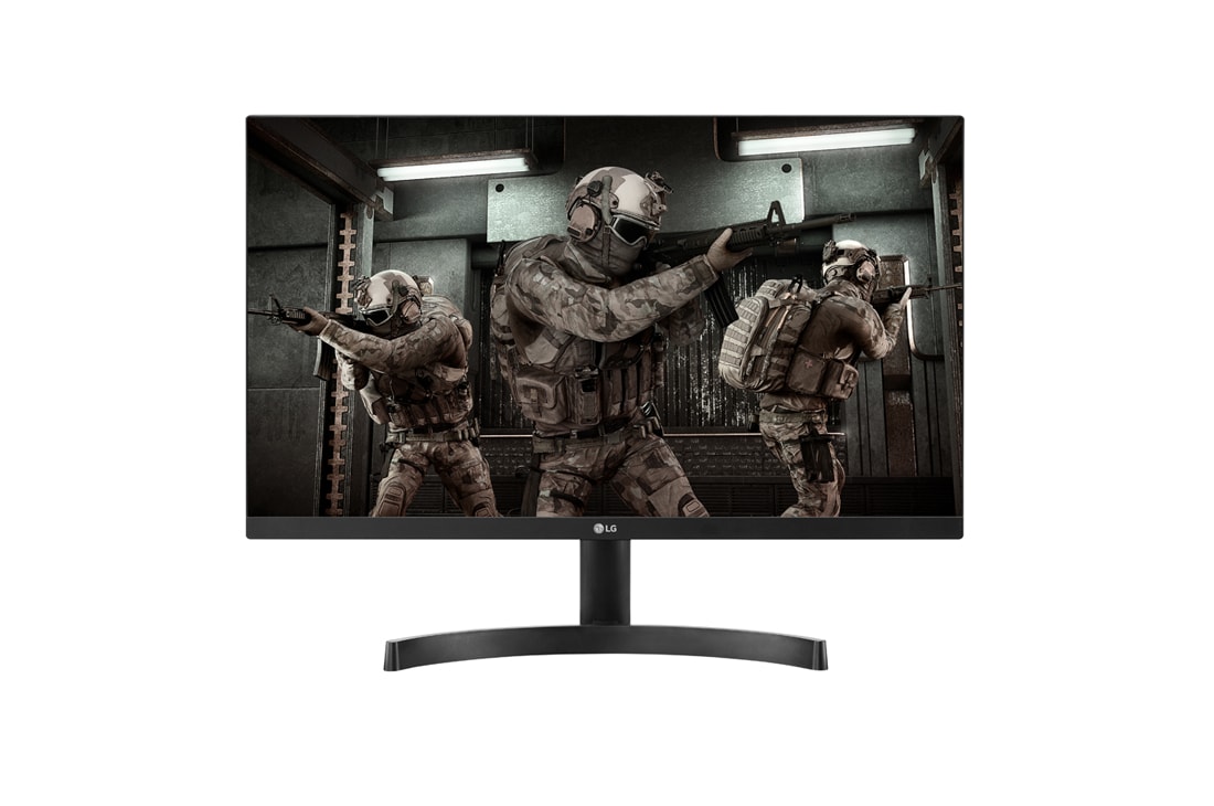 LG Monitor Gamer LG 24” IPS Full HD 1920x1080 75Hz 1ms (MBR) HDMI AMD FreeSync Dynamic Action Sync 24ML600M-B, 24ML600M-B