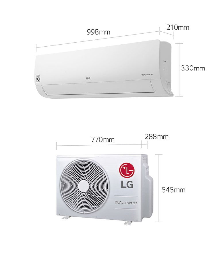 ArCondicionado Split LG Dual Inverter Compact 18.000 220V LG Brasil