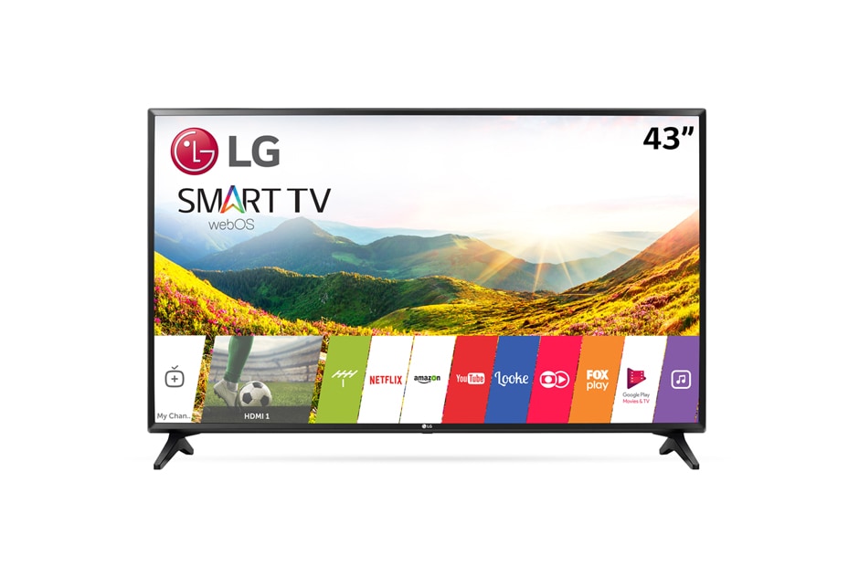 43 Full Hd Smart Tv Com Painel Ips 43lj5500 Lg Brasil