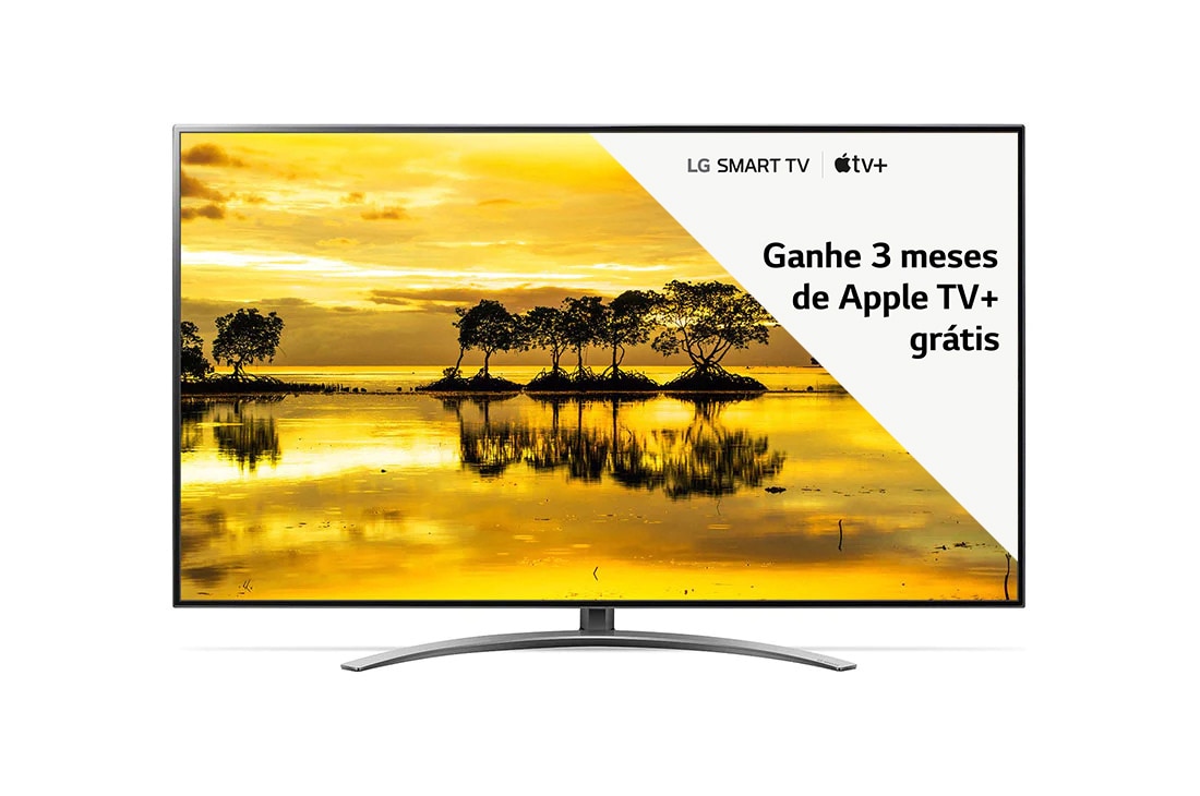 LG Smart TV Nanocell LG 55'' 4K HDR, Processador α7, ThinQ AI Inteligência Artificial, Dolby Vision / Atmos, 55SM9000PSA