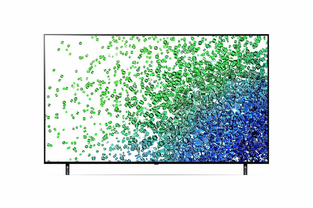 LG 2021 Smart TV LG 75'' 4K NanoCell 75NANO80 4x HDMI 2.0 Inteligência Artificial AI ThinQ Smart Magic Google Alexa, vista frontal com imagem de preenchimento, 75NANO80SPA, thumbnail 0