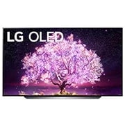 LG 2021 Smart TV LG 65'' 4K OLED65C1 120Hz G-Sync FreeSync 4x HDMI 2.1 Inteligência Artificial ThinQ Google Alexa, vista frontal, OLED65C1PSA, thumbnail 3