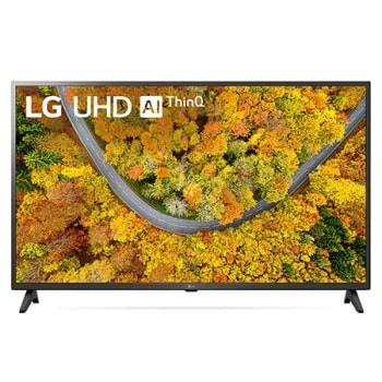 Vista frontal da TV LG UHD1