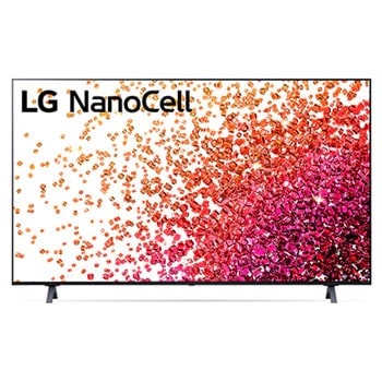 Vista frontal da TV LG NanoCell1