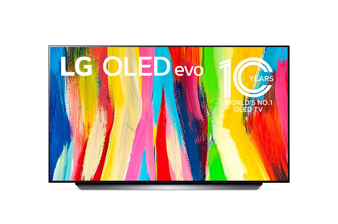LG Smart TV LG Evo 48'' 4K 120Hz G-Sync FreeSync Inteligência Artificial ThinQ Google Alexa OLED48C2PSA, Vista frontal , OLED48C2PSA, thumbnail 0