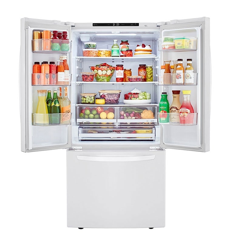 LG 33'' French Door Refrigerator with Smart Cooling™ Plus LG Canada