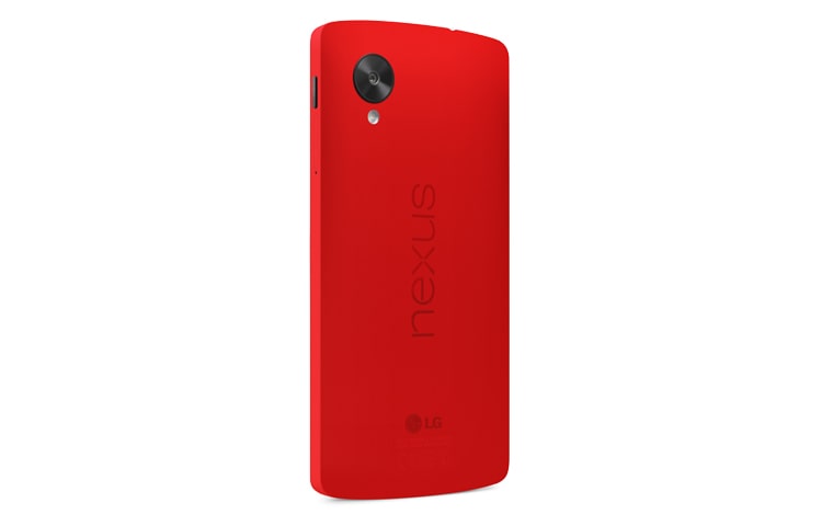 LG Nexus 5 | The slimmest and fastest Nexus smartphone ever made, powered by the new Android™ 4.4, KitKat®., LG-D820 Bright Red, thumbnail 4