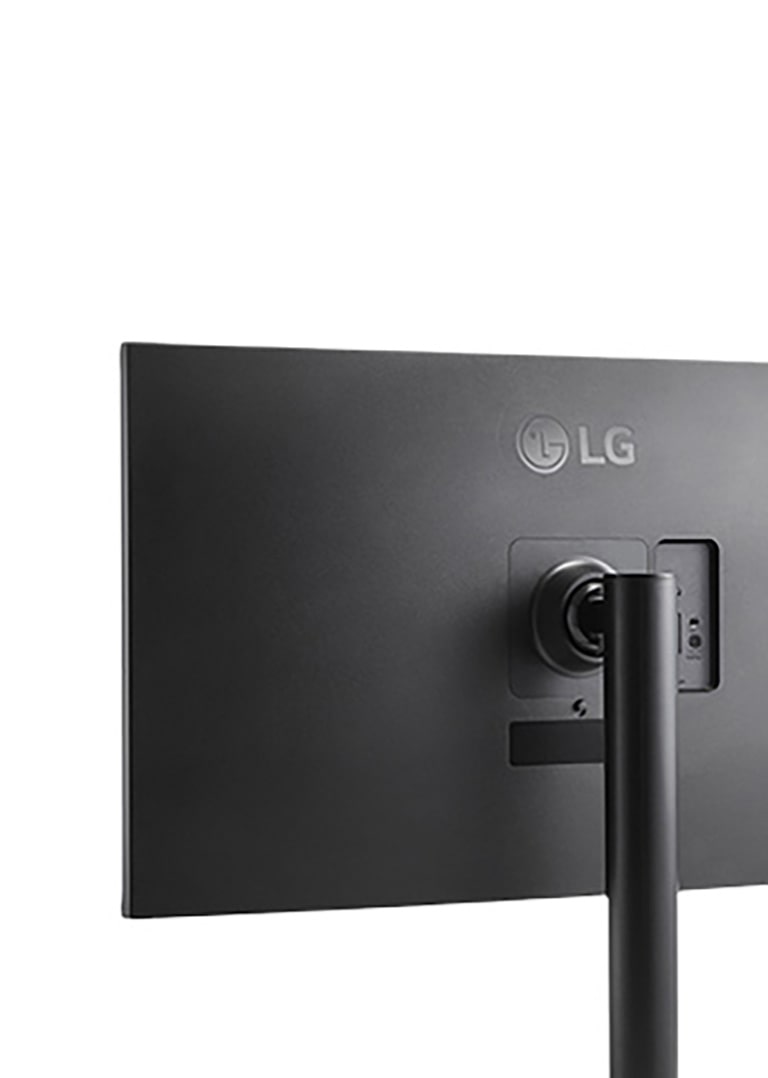 Yhden napsautuksen jalustalla voit asentaa näytön helposti ilman muita välineitä.